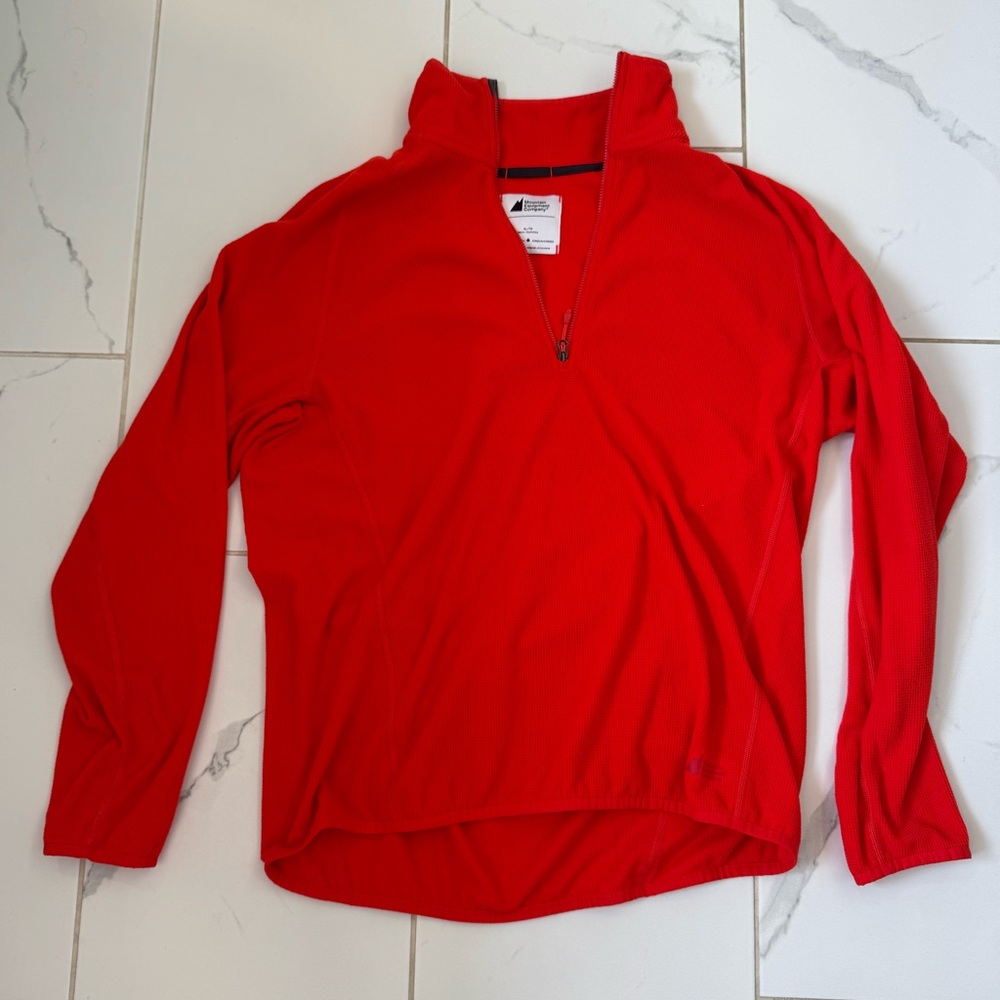 MEC QuickDraw 1/4 Zip Grid Fleece